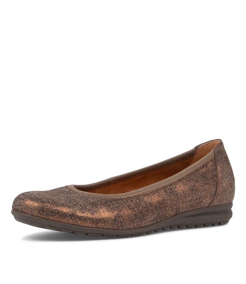 Ellie Ballerines En Tissu Mohair Gabor | Exclusif